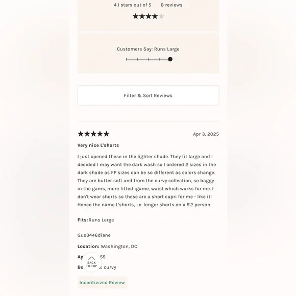 Free People CRVY Antonia Culotte Crop Size 28 - Picture 14 of 15